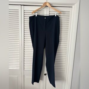 Talbots Plus Navy Trousers NWT